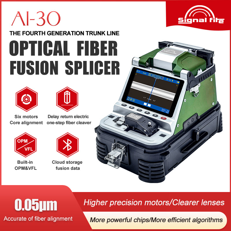 AI-30 100km Trunk Line Optical Fiber Fusion Splicer