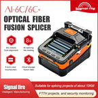 AI-6C/6C+ 10km Optical Fiber Fusion Splicer