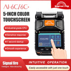 AI-6C/6C+ 10km Optical Fiber Fusion Splicer