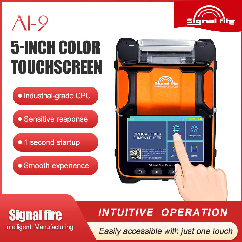 AI-9 100km Trunk Line Optical Fiber Fusion Splicer
