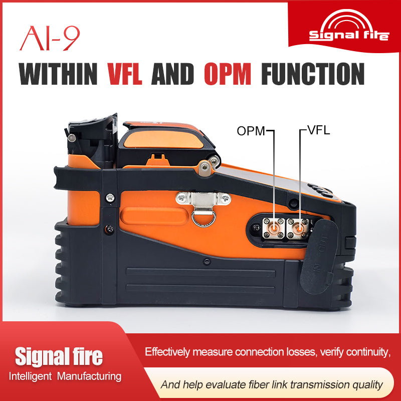AI-9 100km Trunk Line Optical Fiber Fusion Splicer