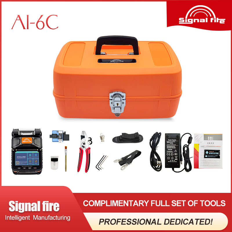 AI-6C/6C+ 10km Optical Fiber Fusion Splicer