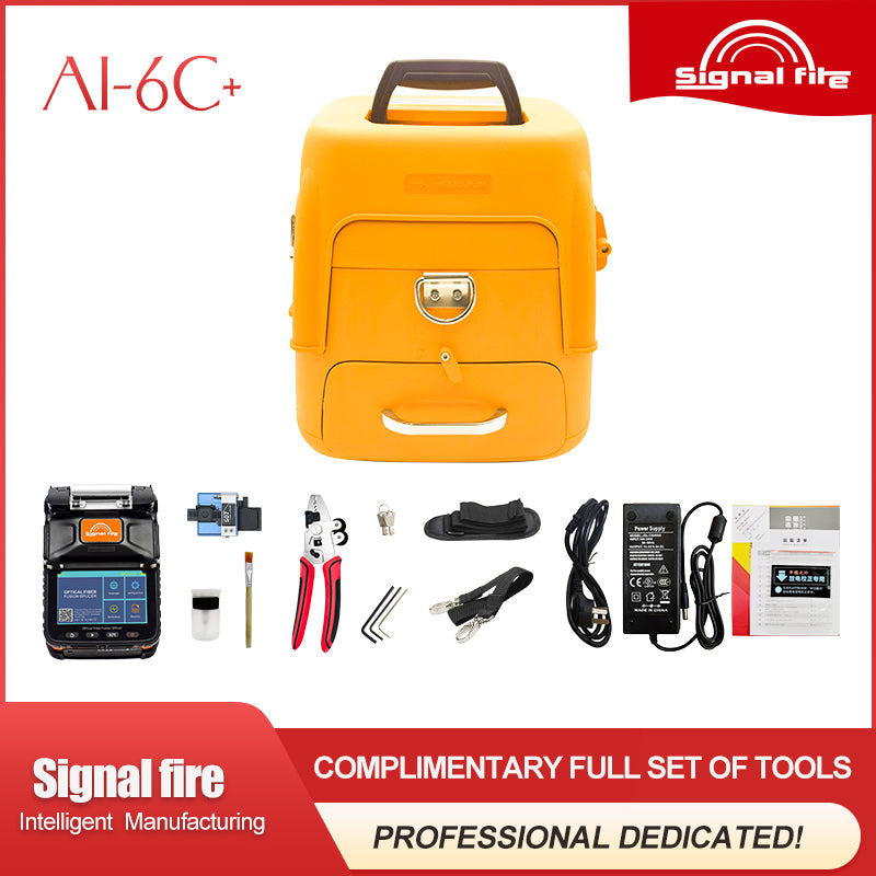 AI-6C/6C+ 10km Optical Fiber Fusion Splicer