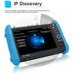 NOYAFA IPC716 MOVTADHS Pro All-In-One CCTV & Network Camera Tester with 7” IPS Touch Screen, 8K Video Viewing, PoE, TDR Cable Test, WiFi Analyzer, OPM, VFL, Multimeter for Security Installers, System Integrators, and Network Engineers