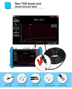 NOYAFA IPC716 MOVTADHS Pro All-In-One CCTV & Network Camera Tester with 7” IPS Touch Screen, 8K Video Viewing, PoE, TDR Cable Test, WiFi Analyzer, OPM, VFL, Multimeter for Security Installers, System Integrators, and Network Engineers