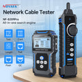 NOYAFA NF-8209 Pro Network Cable Toner & Probe Kit with Integrated Trace & Wire Mapping Receiver, Anti-interference Cable Locating, Cable Fault Testing, Length Testing, PoE, Port Flash, Crimp Testing for Network Installation & Maintenance