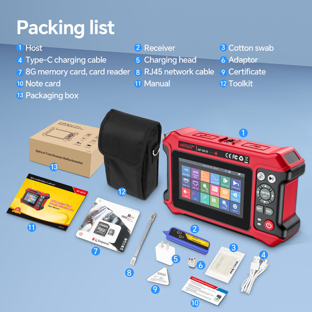 Noyafa NF-9816 Multi-Function OTDR Pro