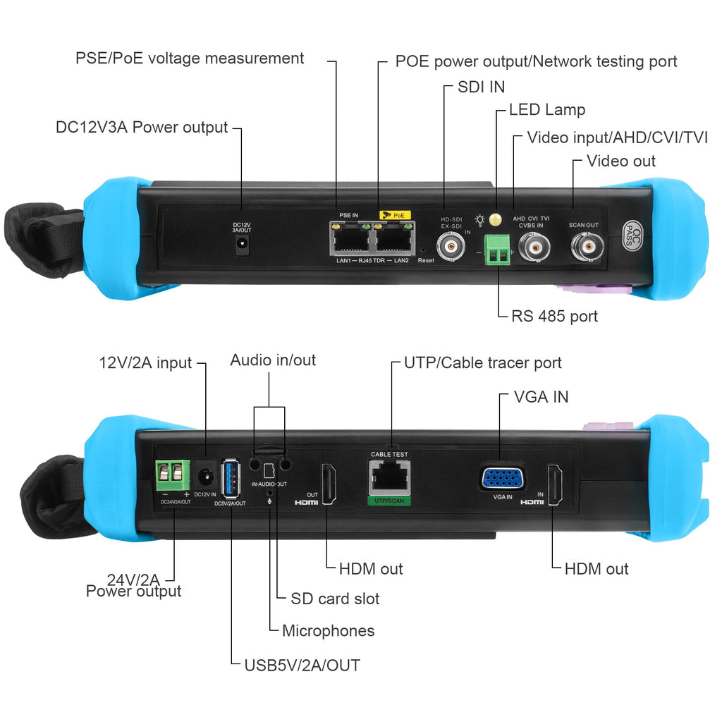 NOYAFA NF-716ADHS PRO All-in-one IPC CCTV Camera Tester