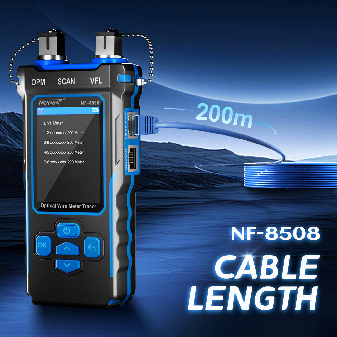 NF-8508 9-in-1 Multifunction Network Cable Tester