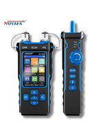 NOYAFA NF-8209 Pro Network Cable Toner & Probe Kit with Integrated Trace & Wire Mapping Receiver, Anti-interference Cable Locating, Cable Fault Testing, Length Testing, PoE, Port Flash, Crimp Testing for Network Installation & Maintenance