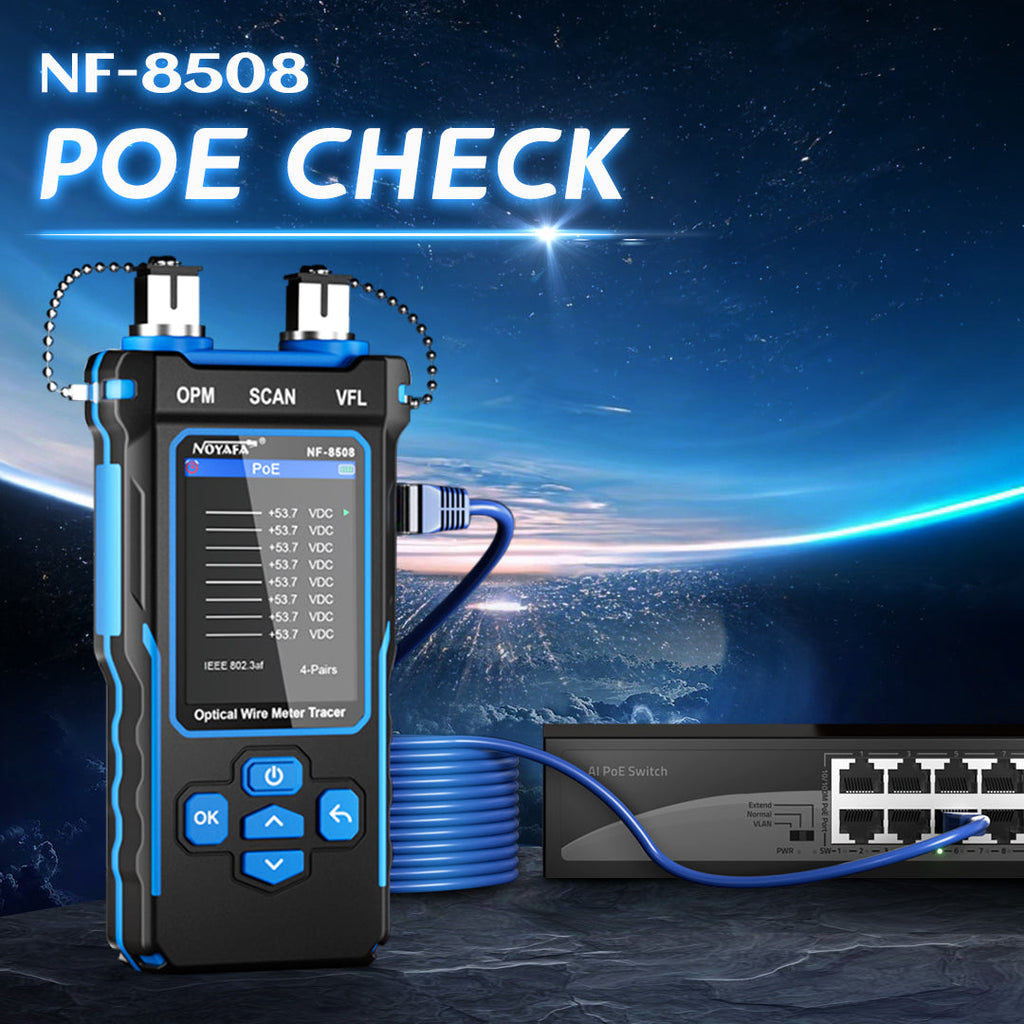 NF-8508 9-in-1 Multifunction Network Cable Tester