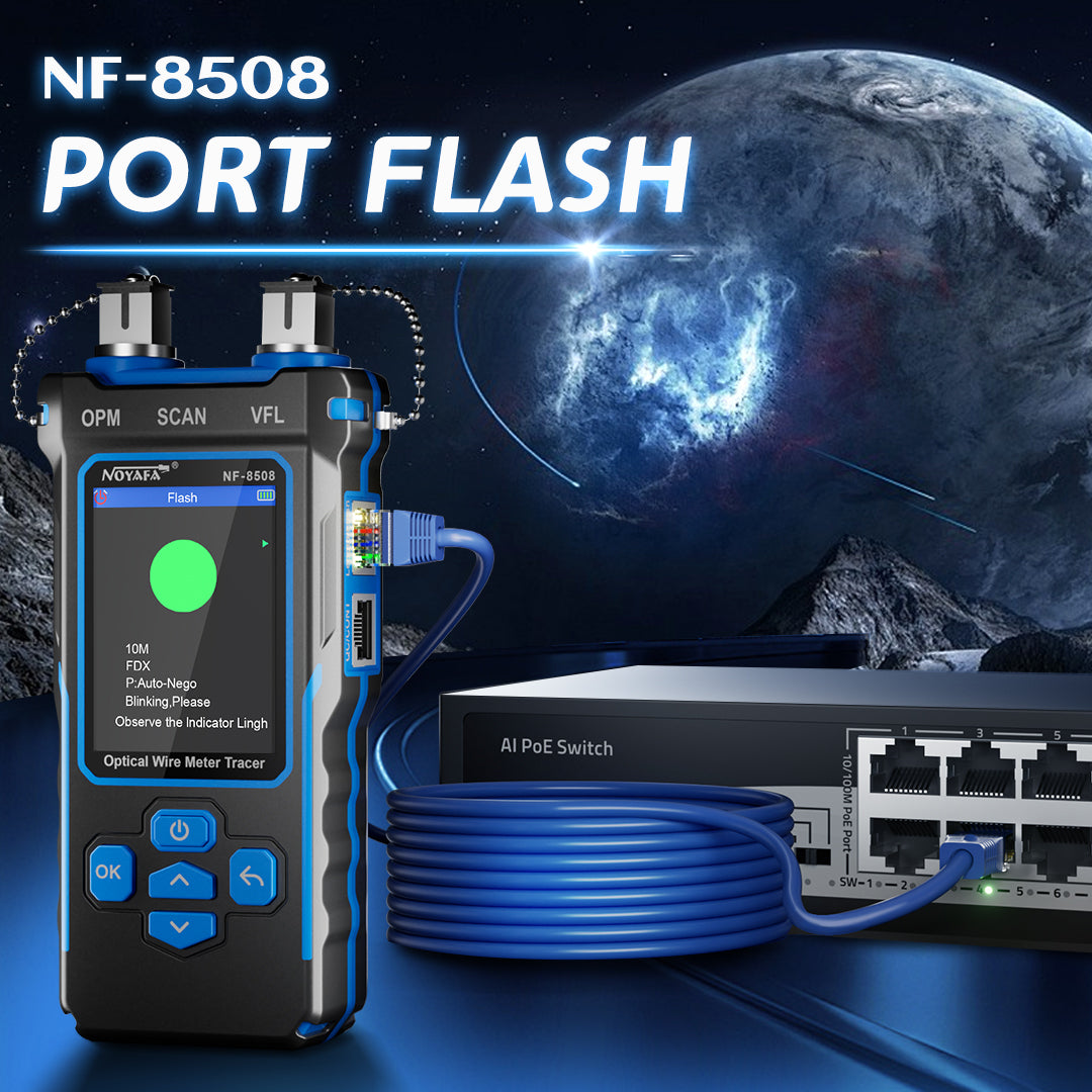 NF-8508 9-in-1 Multifunction Network Cable Tester