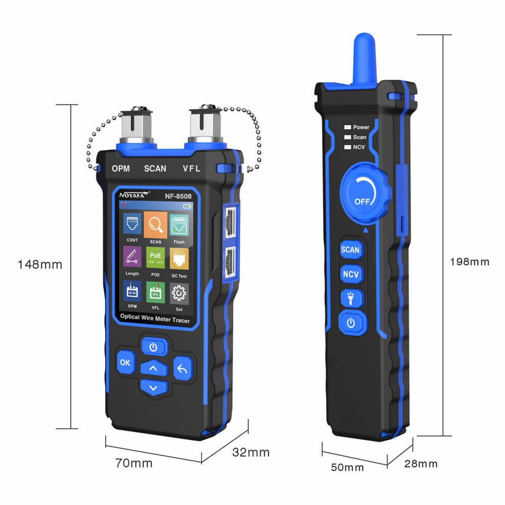 NF-8508 9-in-1 Multifunction Network Cable Tester